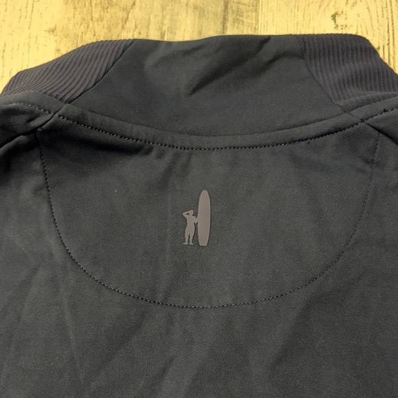 johnnie-O Navy Victoria Performance Mixed Media Vest XL NWT - Picture 11 of 15